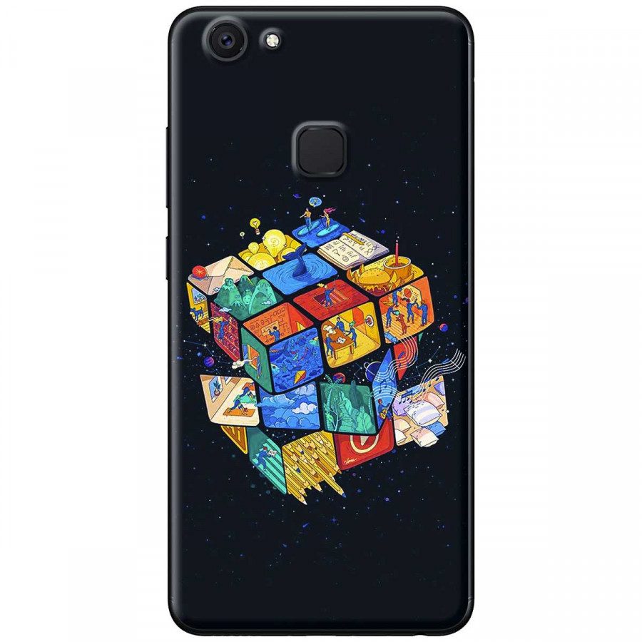 Ốp lưng dành cho Vivo V7 Plus Rubik