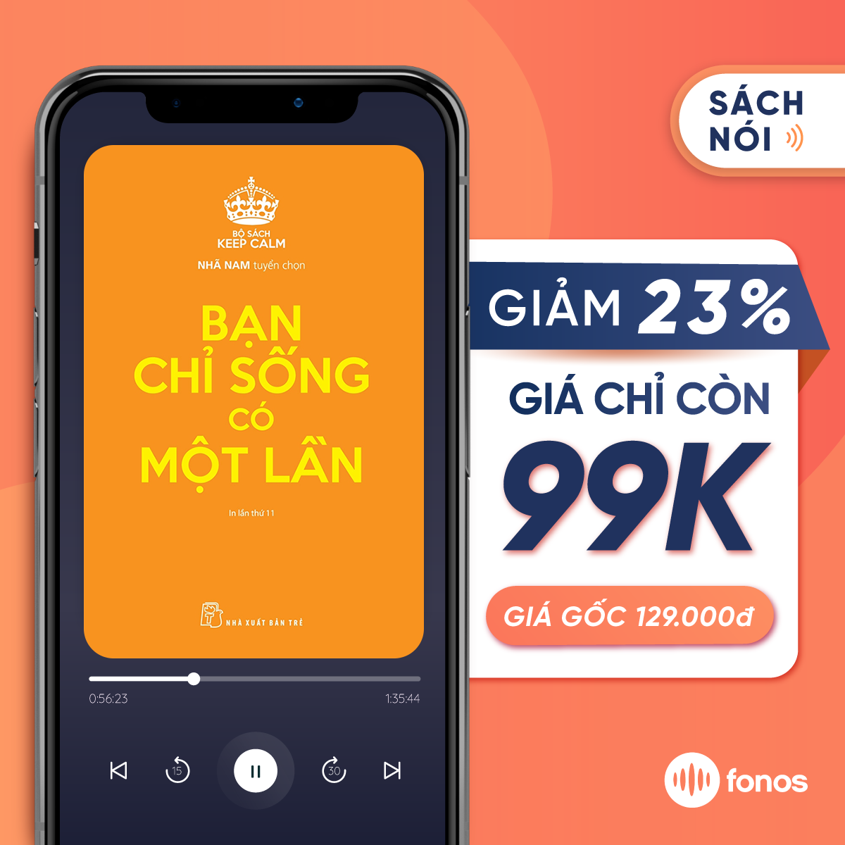 Sách nói: Bạn Chỉ Sống Có Một Lần
