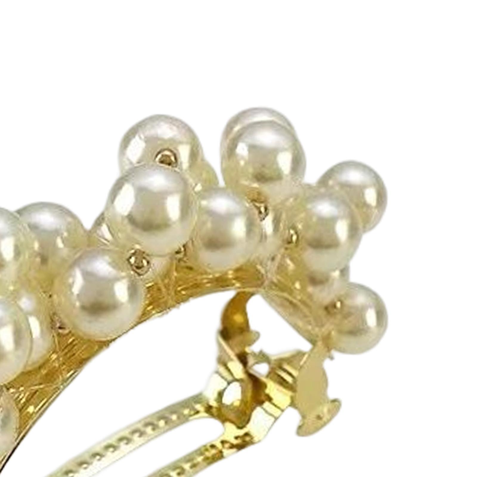 Elegant Pearl Hair Clip for Women Hairpins Accessories Girls Bridal Clips