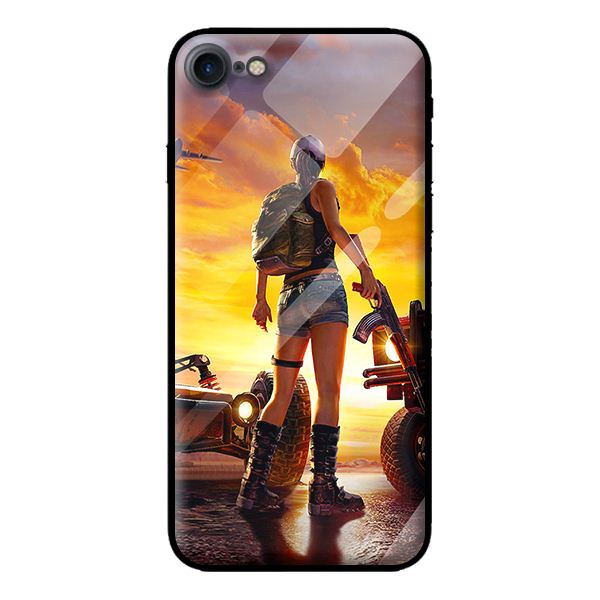 Ốp kính cường lực cho iPhone 8 mẫu GAME PUP 7 - Hàng chính hãng