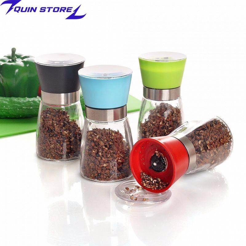Dụng Cụ Xay Tiêu Bằng Thủy Tinh Cầm Tay Đa Năng