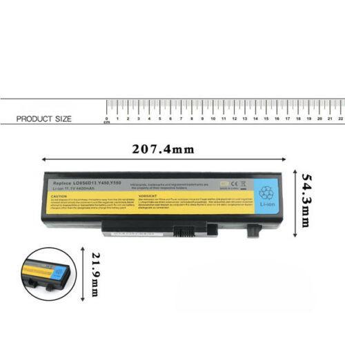 Pin Laptop DÀNH CHO LENOVO Y450 - 6 CELL - IdeaPad Y450 Y550 Y55A