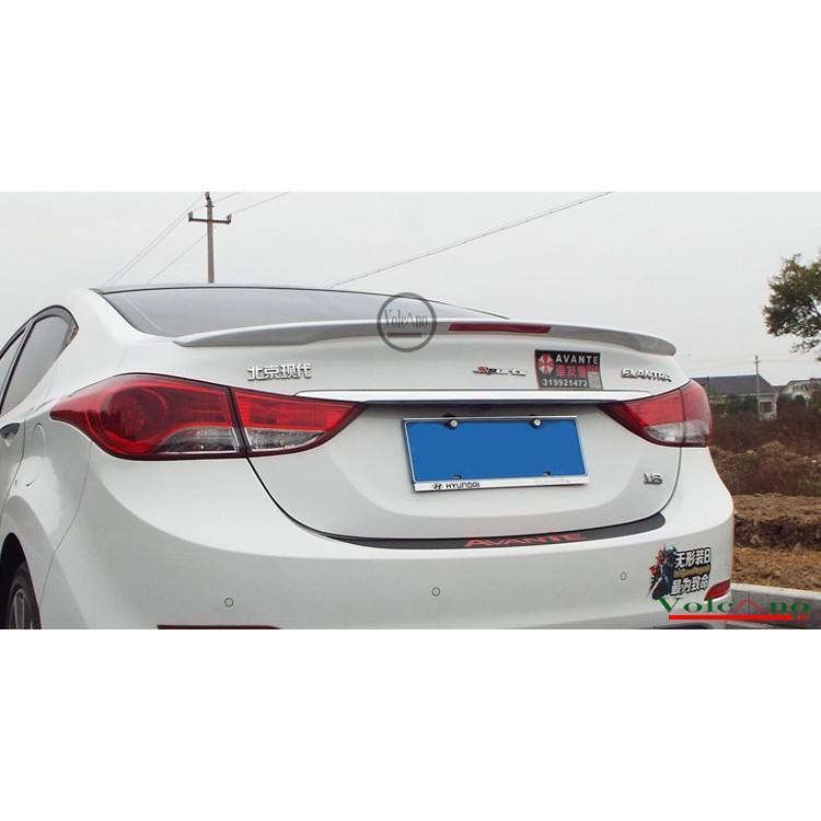 ĐUÔI GIÓ LIỀN CỐP - cánh lướt gió dành cho xe ô tô Hyundai Elantra 2012-2017 màu trắng