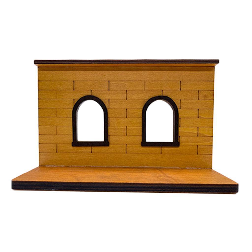 Dollhouse Wooden  Background Board  Style 1