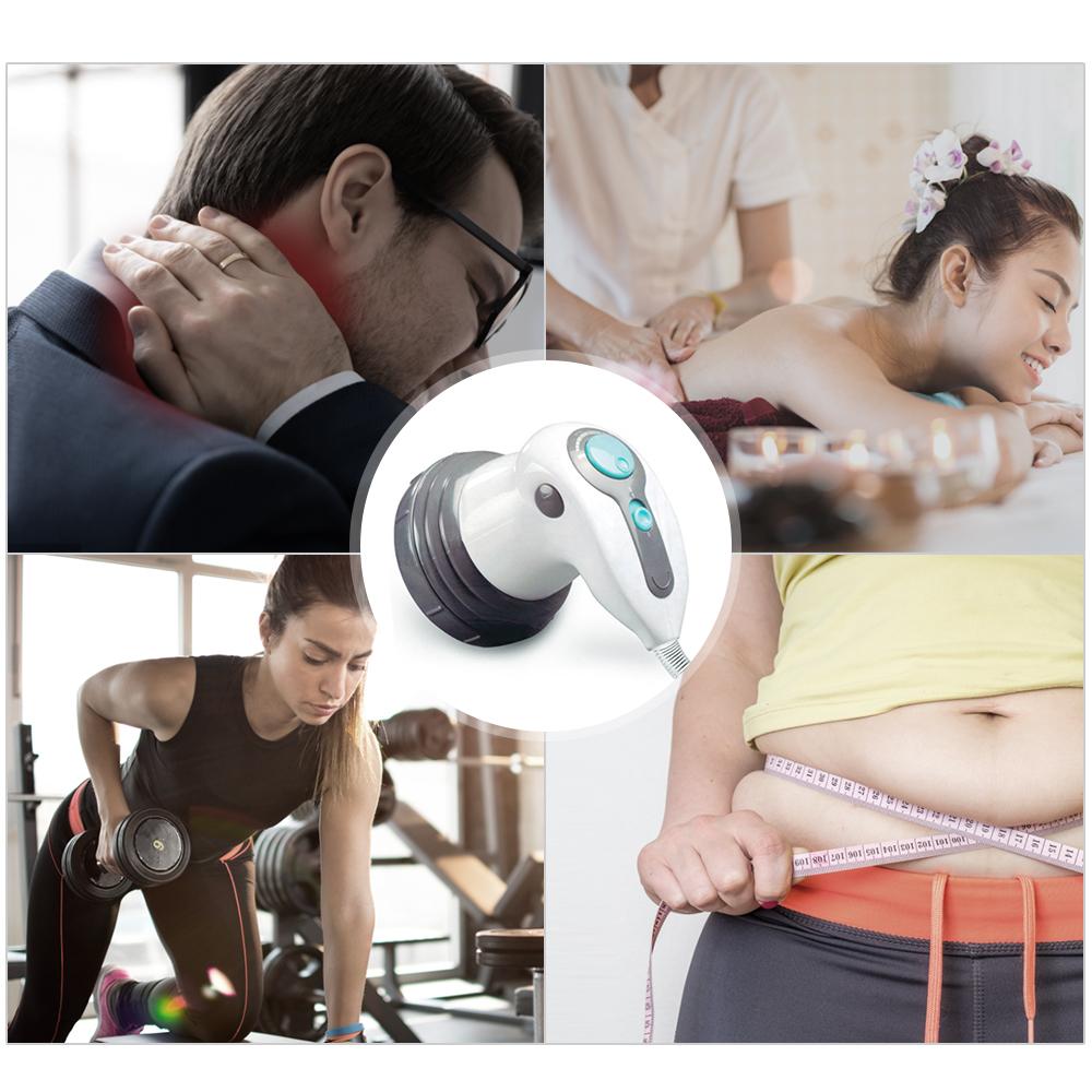 Massager Portable Slim Health Human Body Electric Anti Cellulite Cervical Neck Waist Vibration Multifunction Massager