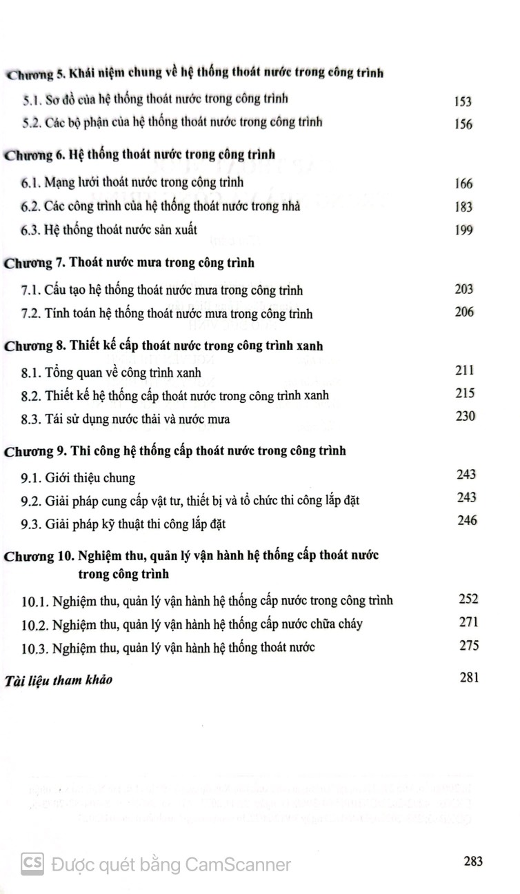 Cấp Thoát Nước Trong Nhà Và Công Trình