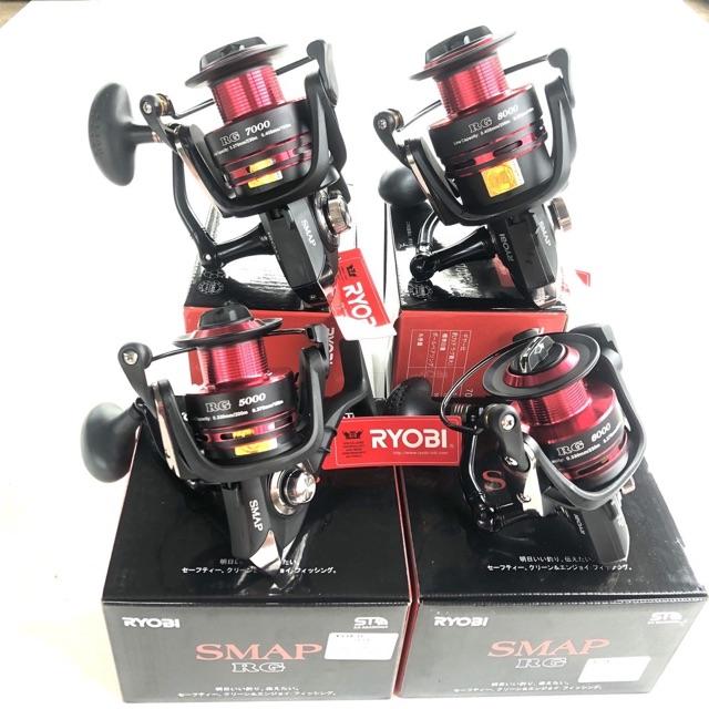 Máy câu cá RYOBI SMAP 8000 máy cực khoẻ y hình