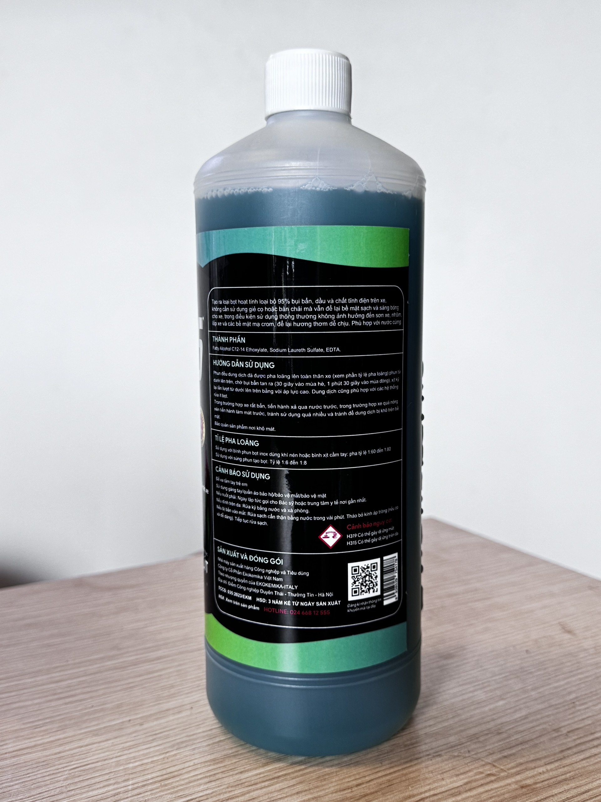 NƯỚC RỬA Ô TÔ - XE MÁY KHÔNG CHẠM ĐẶC BIỆT T-REX 6 EKOKEMIKA ITALY -1L