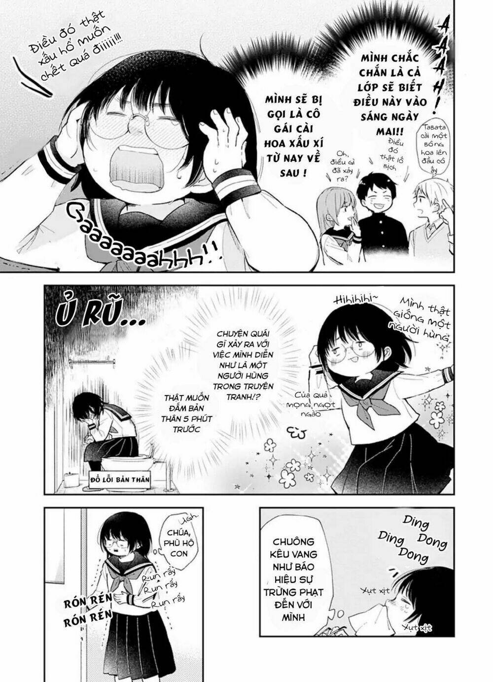 cô gái xấu xí và hoa chapter 1 16