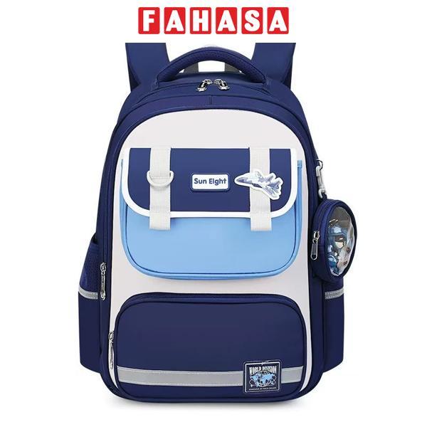 Ba Lô Chống Gù - Sun Eight 22331-A - Màu Xanh Navy