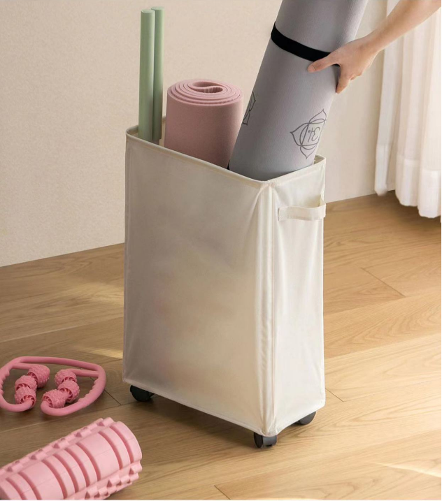 Giỏ Đựng Đồ Máy Giặt Có Bánh xe Manyura Japan