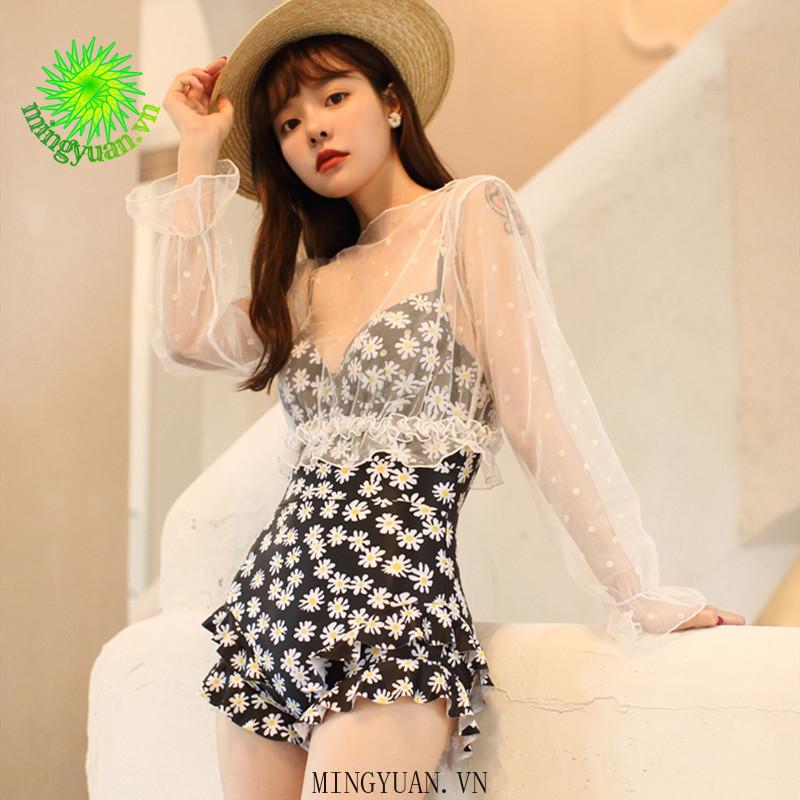 Đồ Bơi Liền Thân Cổ Yếm Quyến Rũ Cho Nữ
