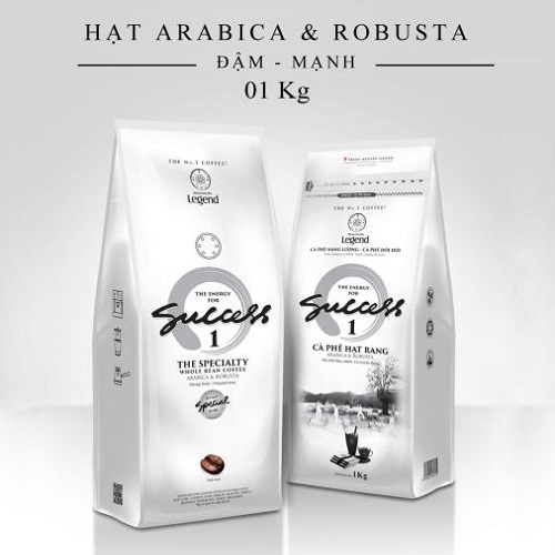Cà phê Hạt Mộc Legend Success 1 - Trung Nguyên Legend - Arabica, Robusta