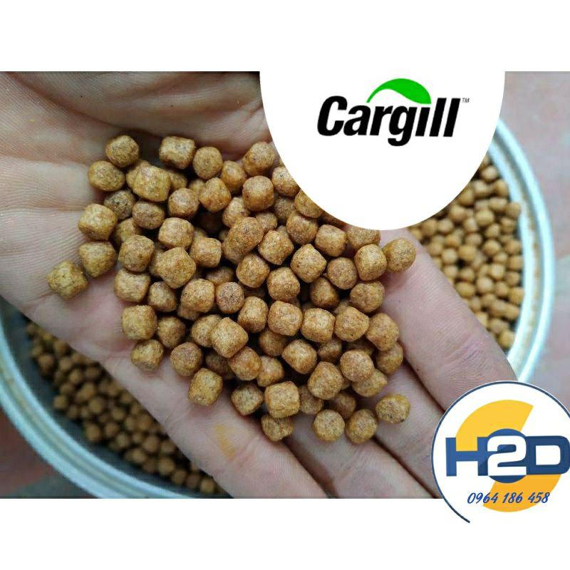 1kg Cám cá Cargill (Hạt 6mm) dùng cho cá Chép, cá koi, cá rô...làm mồi câu