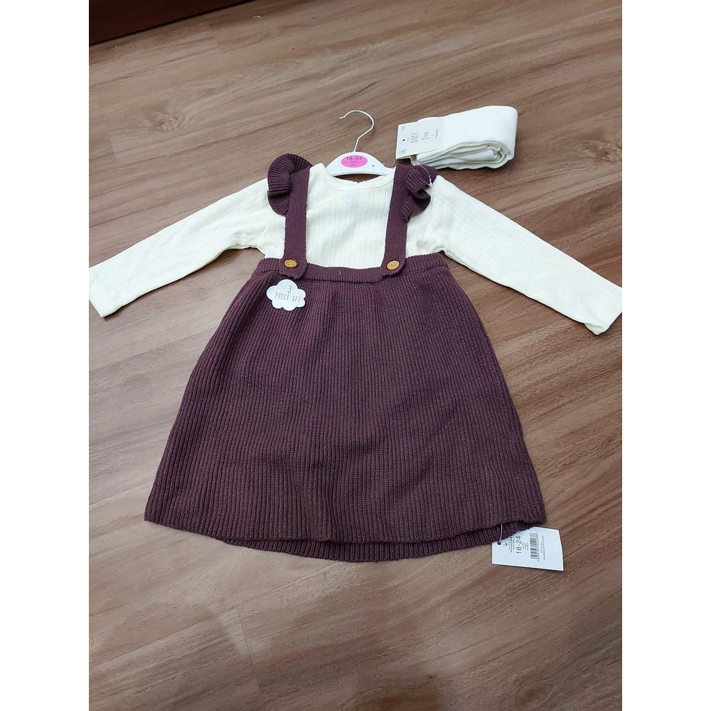 (hàng auth)Set váy bé gái Geo UK chính hãng săn sale giá tốt size 3-6M đến 18-24M