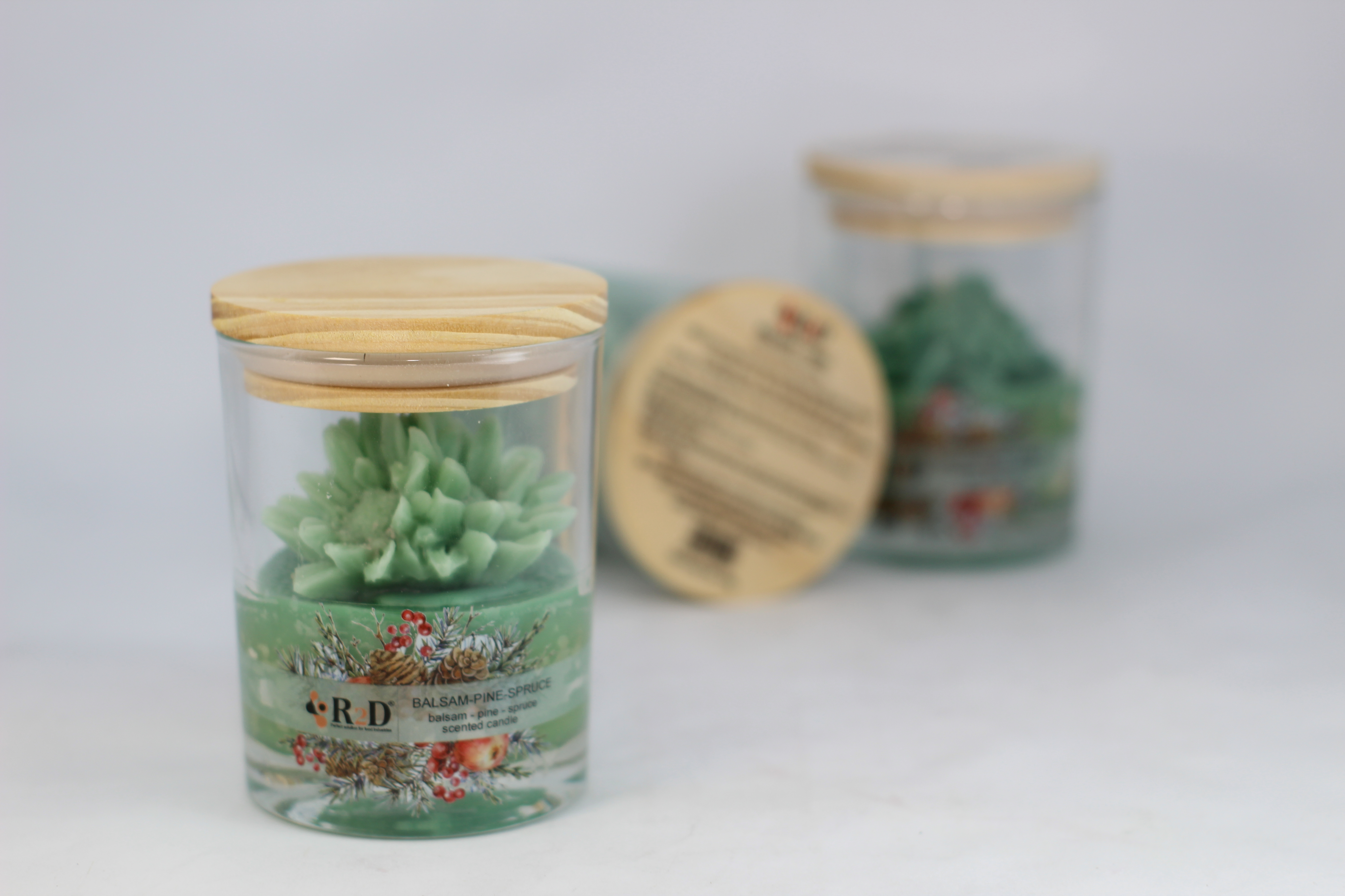 Nến thơm tinh dầu Balsam Pine chính hãng R2D hương rừng thông dịu mát