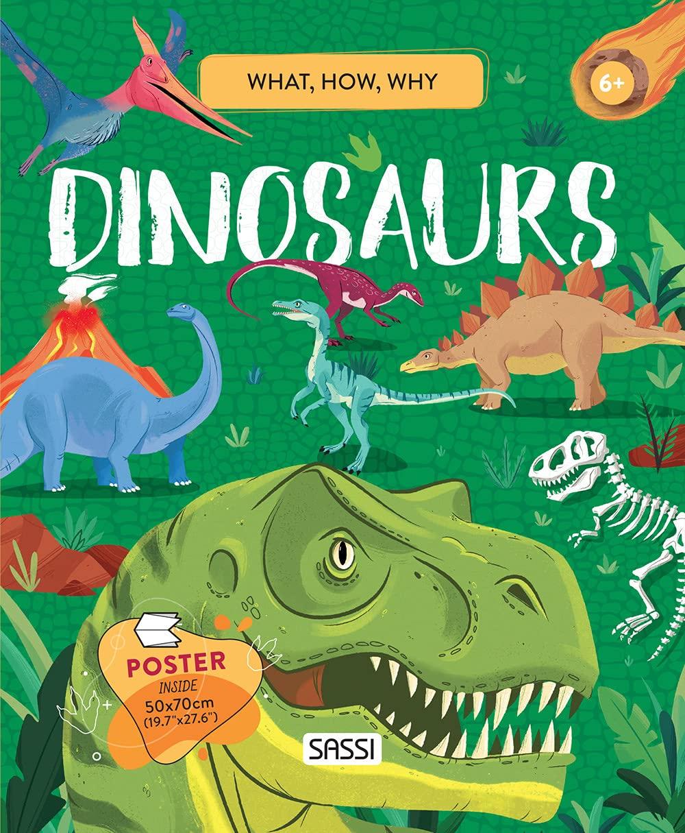 Sách ngoại văn: What How Why Dinosaurs