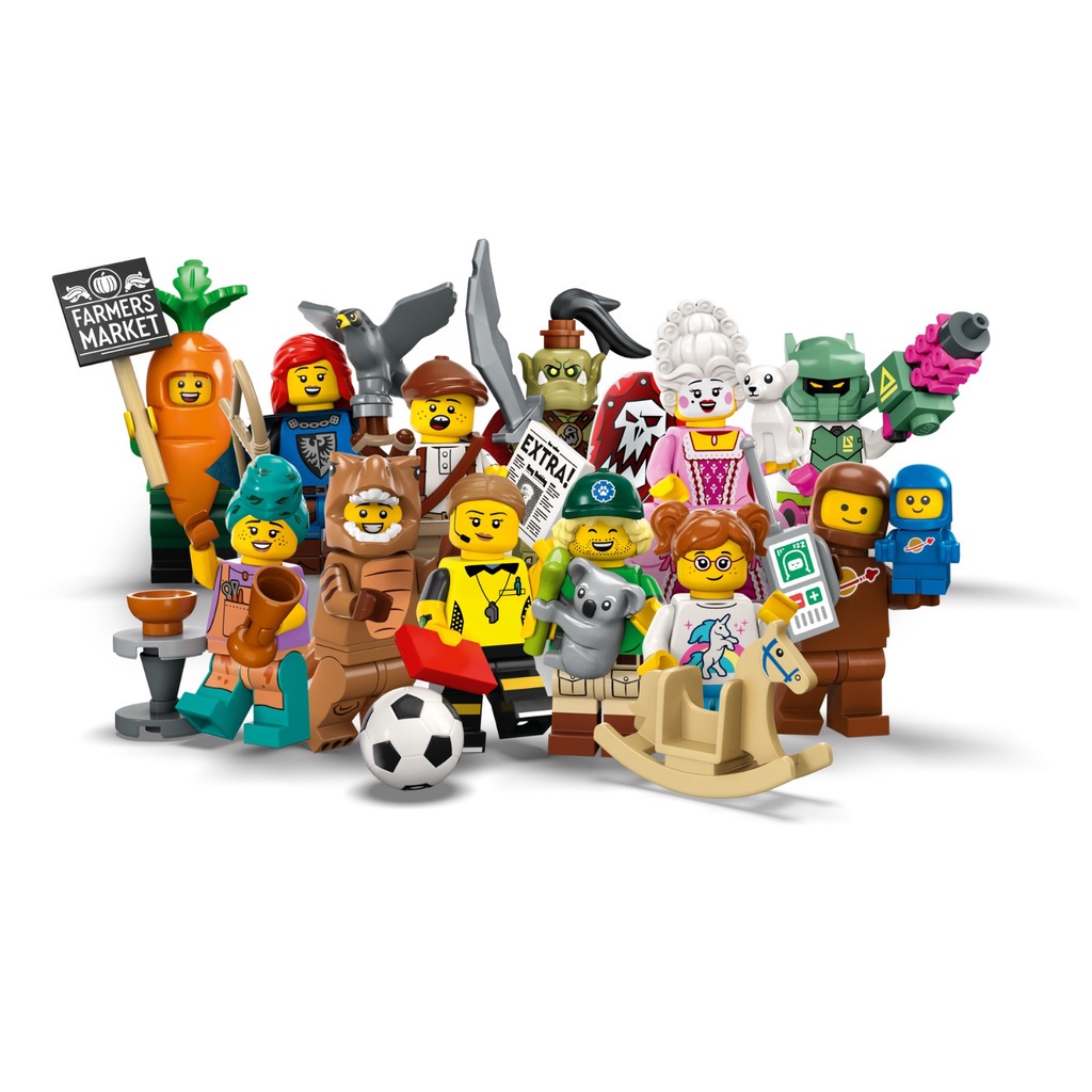 LEGO Minifigure 71037 Đồ chơi lắp ráp Nhân Vật LEGO Số 24 (8 Chi Tiết)