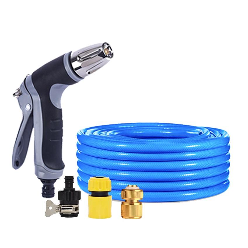 Bộ dây và vòi xịt rửa xe tưới cây tăng áp 15M 206817