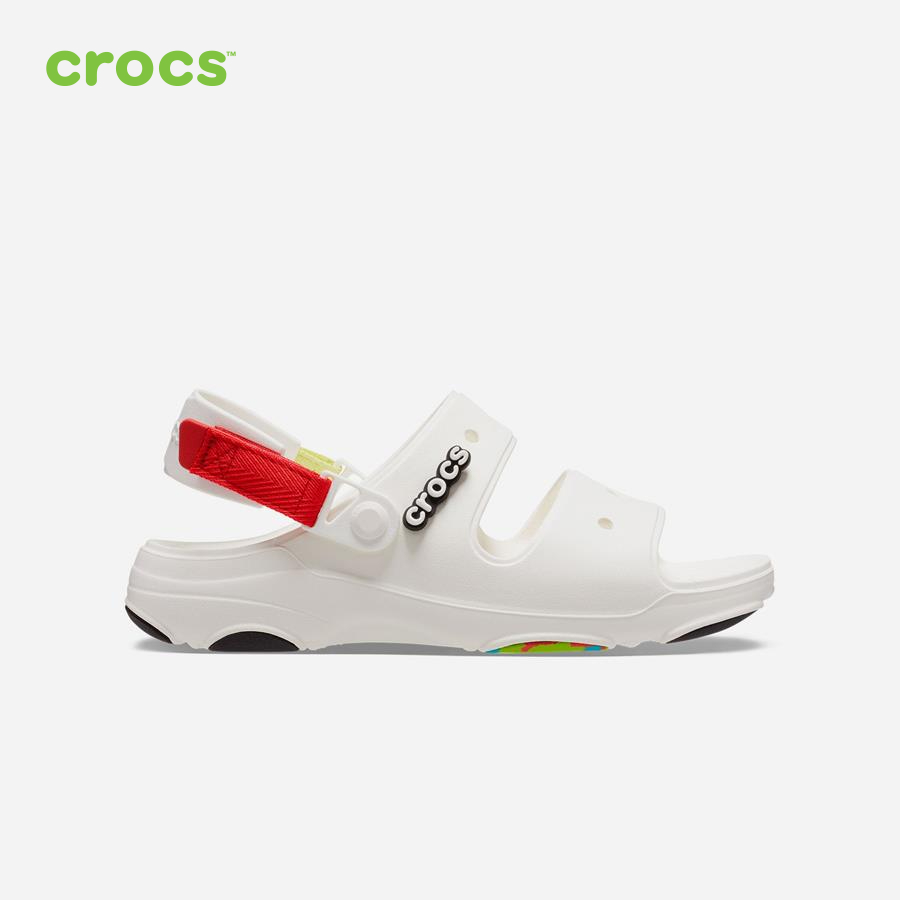 Giày sandal unisex Crocs FW Classic Sandal U All Terrain Whi/Mlti - 207711-94S