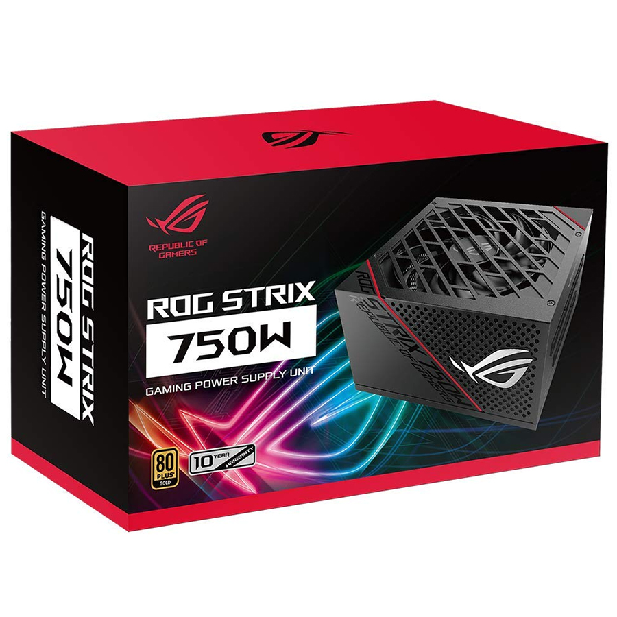 Nguồn máy tính ASUS ROG STRIX 750G GOLD - Hàng Chính Hãng