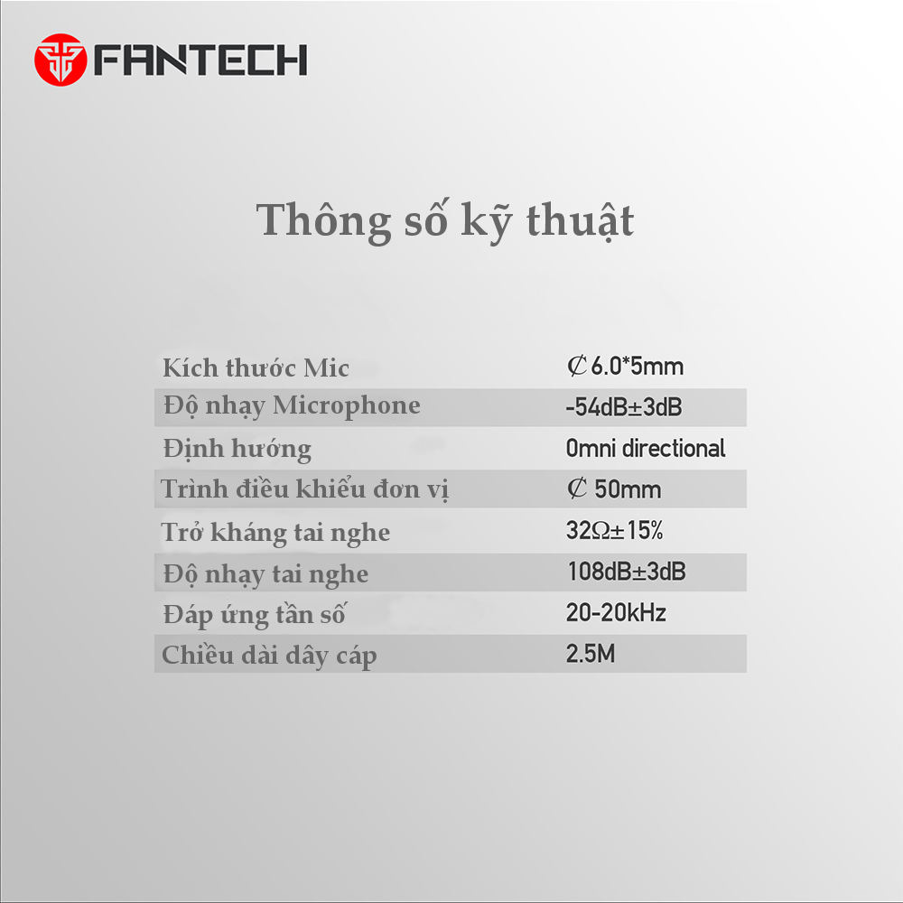 Tai nghe Gaming có dây âm thanh vòm 7.1 sound LED RGB Fantech HG15 - Hàng chính hãng