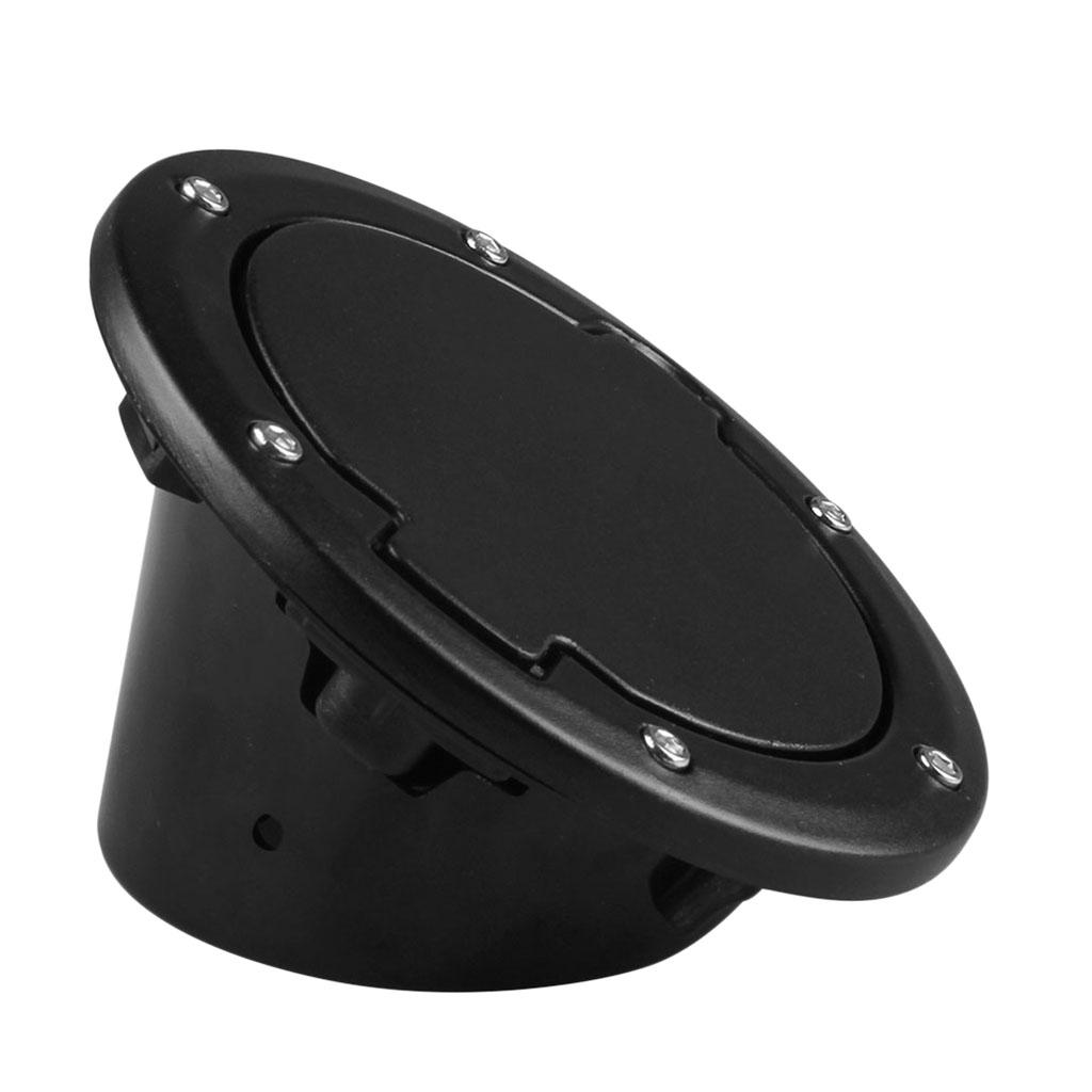 Metal Aluminum Locking Gas Cap Cover for Jeep Wrangler JK 2/4 Door 2007-2018