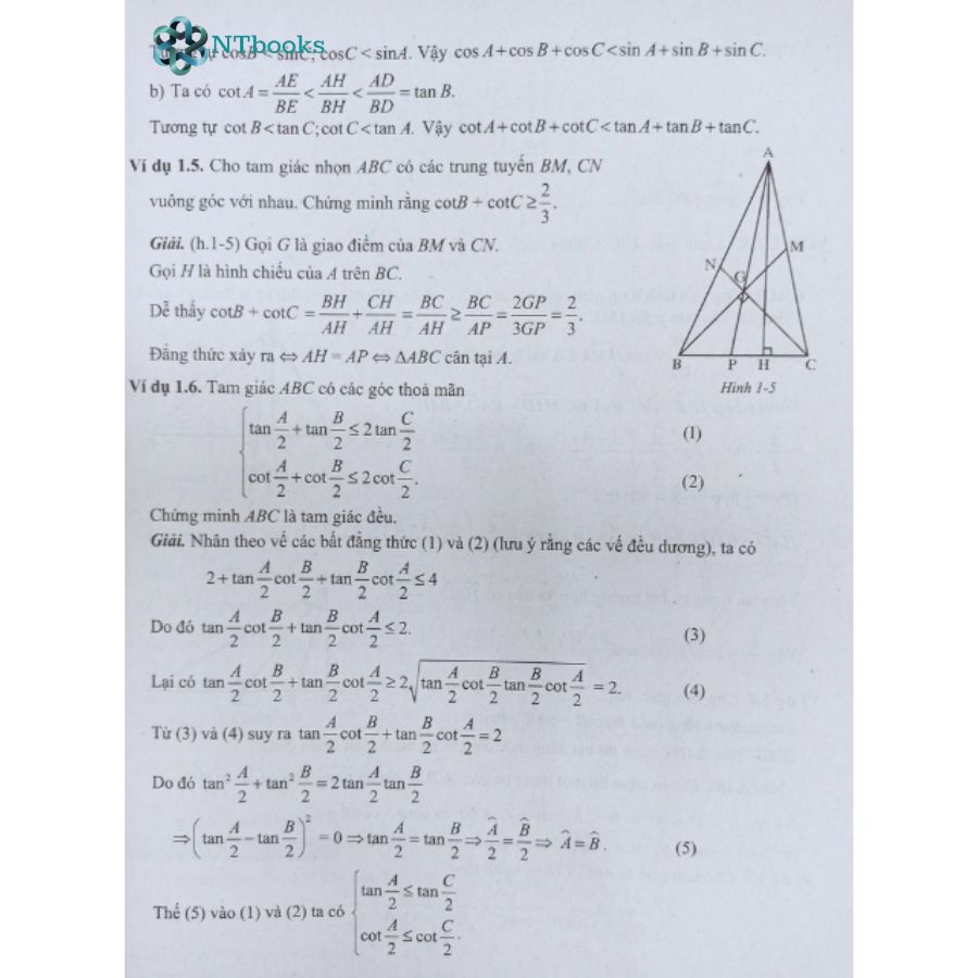 Sách Bài tập nâng cao và một số chuyên đề Toán lớp 10 Hình Học