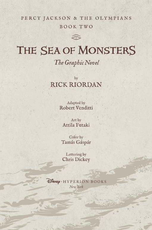 Sách ngoại văn: Percy Jackson And The Olympians - The Graphic Novel Book 2: The Sea Of Monsters