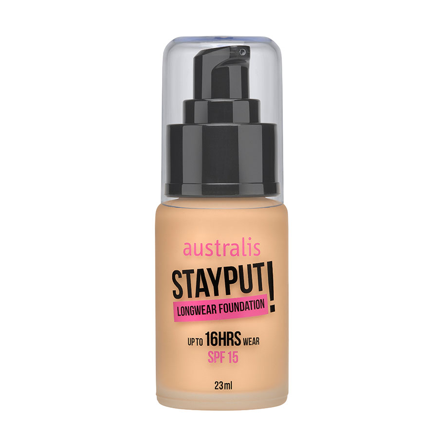 Kem Nền Dưỡng Ẩm Lâu Trôi 16h Stayput Foundation Australis Úc 23ml