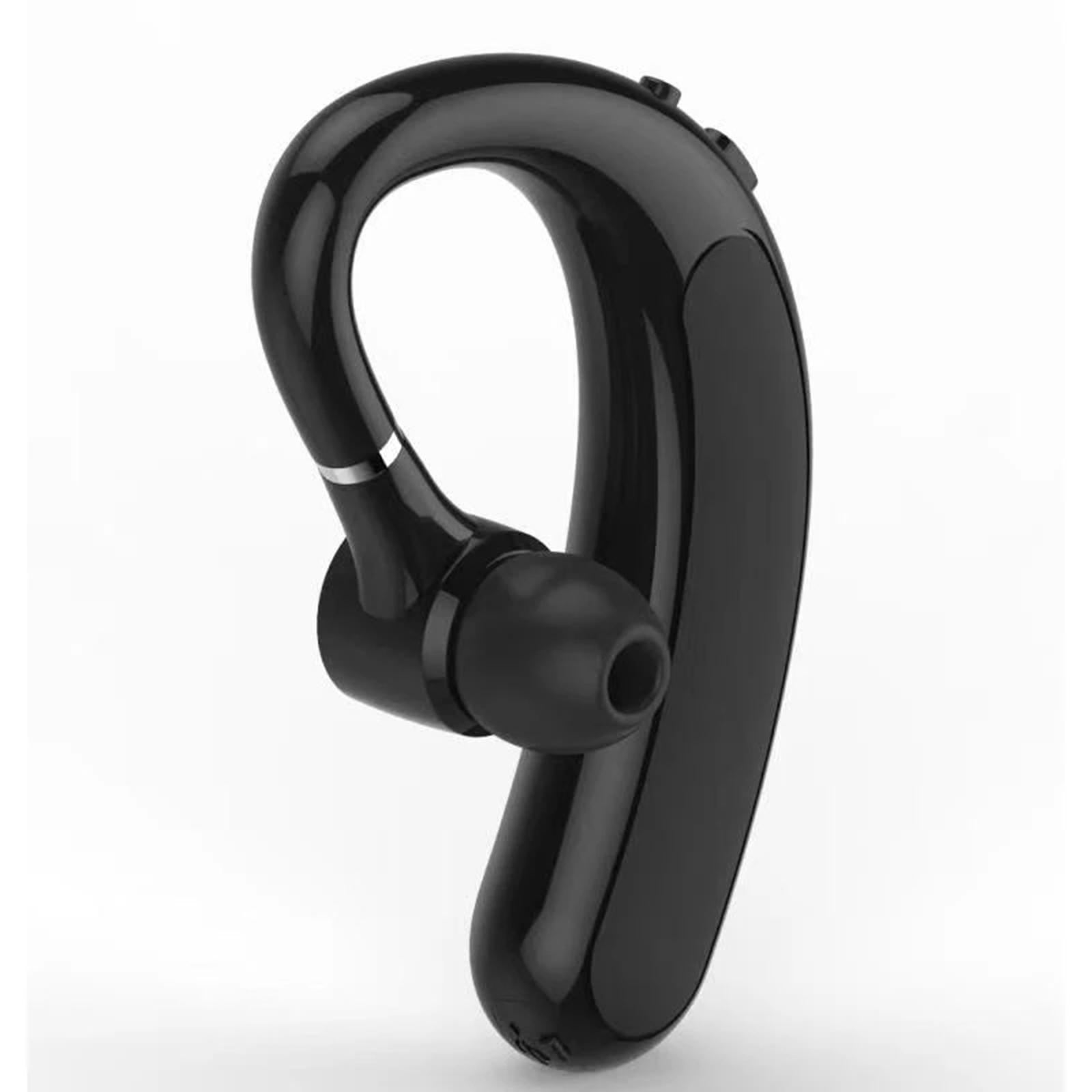 Wireless Headset Business Earphones Rechargeable Noise Cancelling Surround Ear-Hook Bluetooth Headset for Running Sports Laptop Video Music