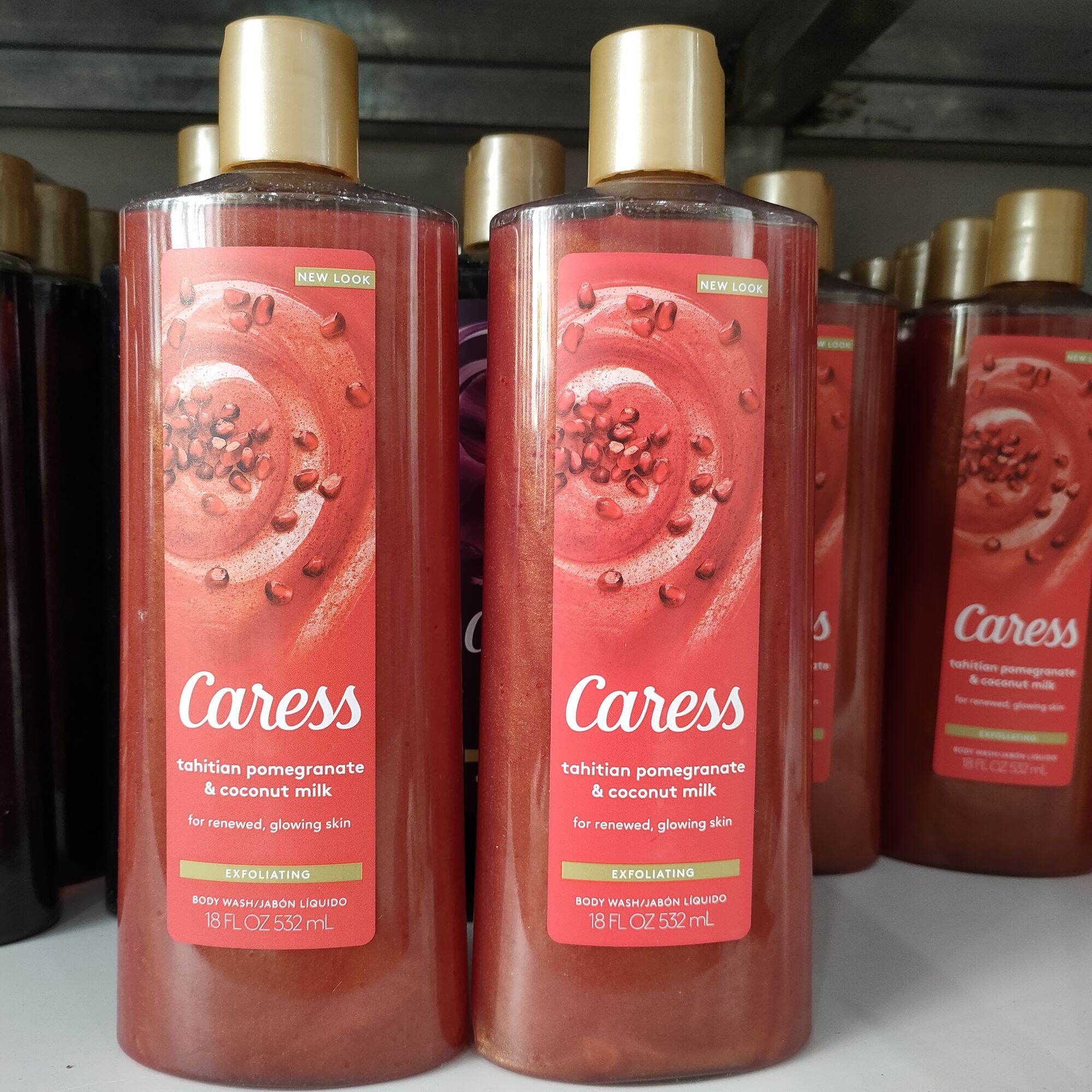 Sữa Tắm Caress Tahitian Pomegranate &amp; Coconut Milk 532ml