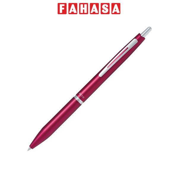 Bút Bi Ký Acro 1000 0.5 mm - Pilot BAC-1SEF-MR - Mực Đen - Thân Đỏ Hồng Kèm Hộp