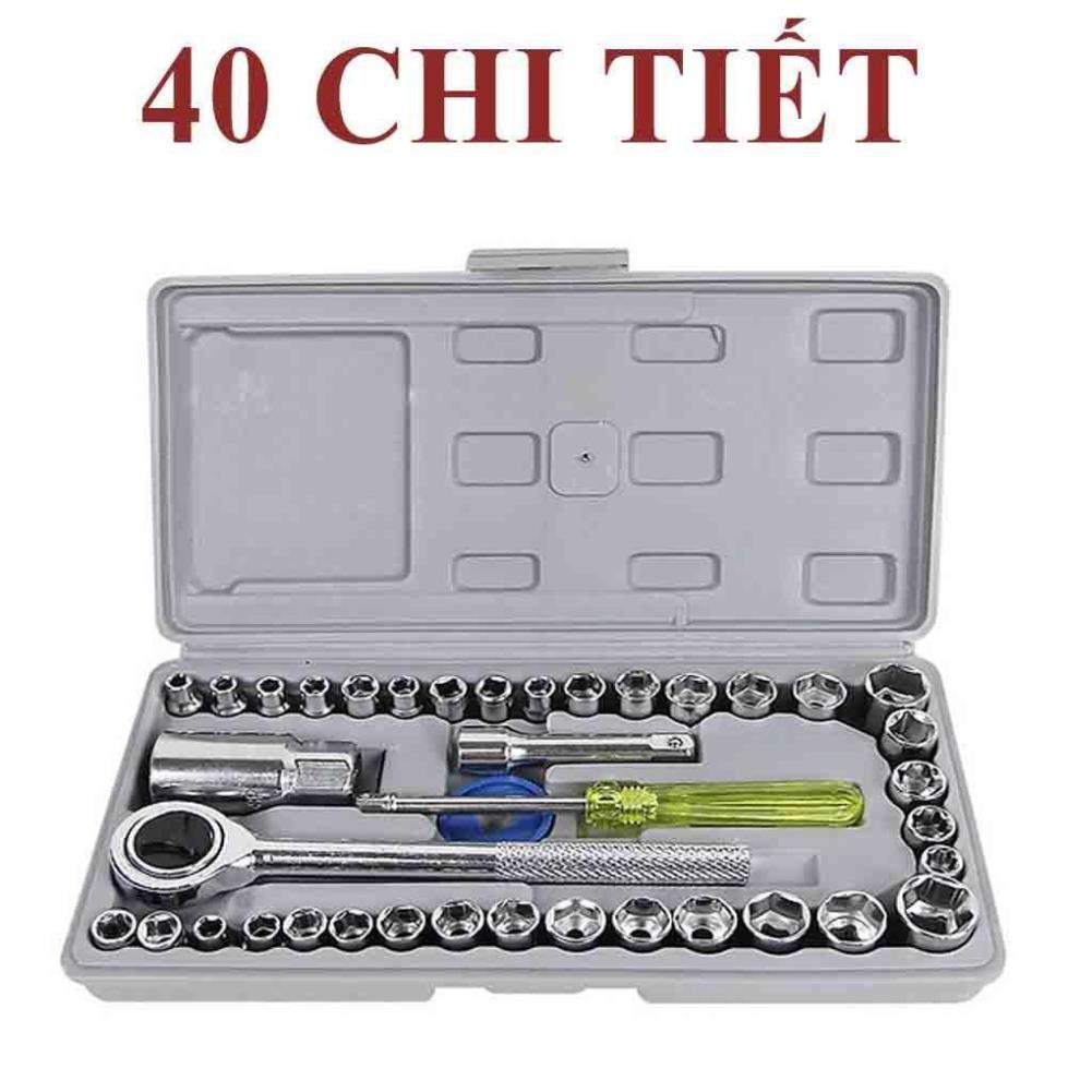 Bộ khẩu mở siết ốc thông minh,Bộ khẩu mở siết ốc 40 chi tiết