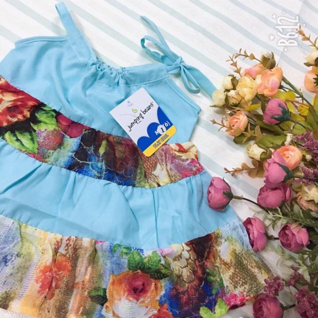 Bộ đồ kate cột dây cho bé gái V013