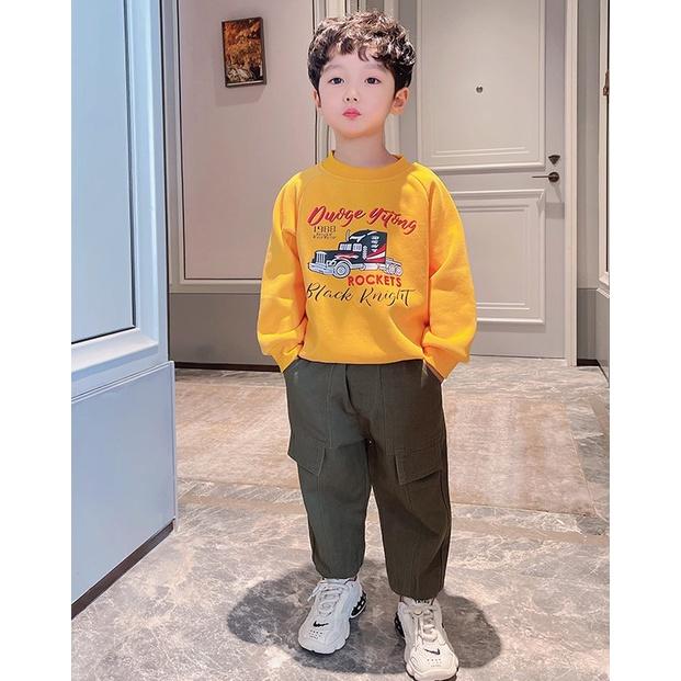 QK1 Size90-150 (9-33kg) Quần dài bé trai (Quần kaki hiệu XILIBA) Thời trang trẻ Em hàng quảng châu