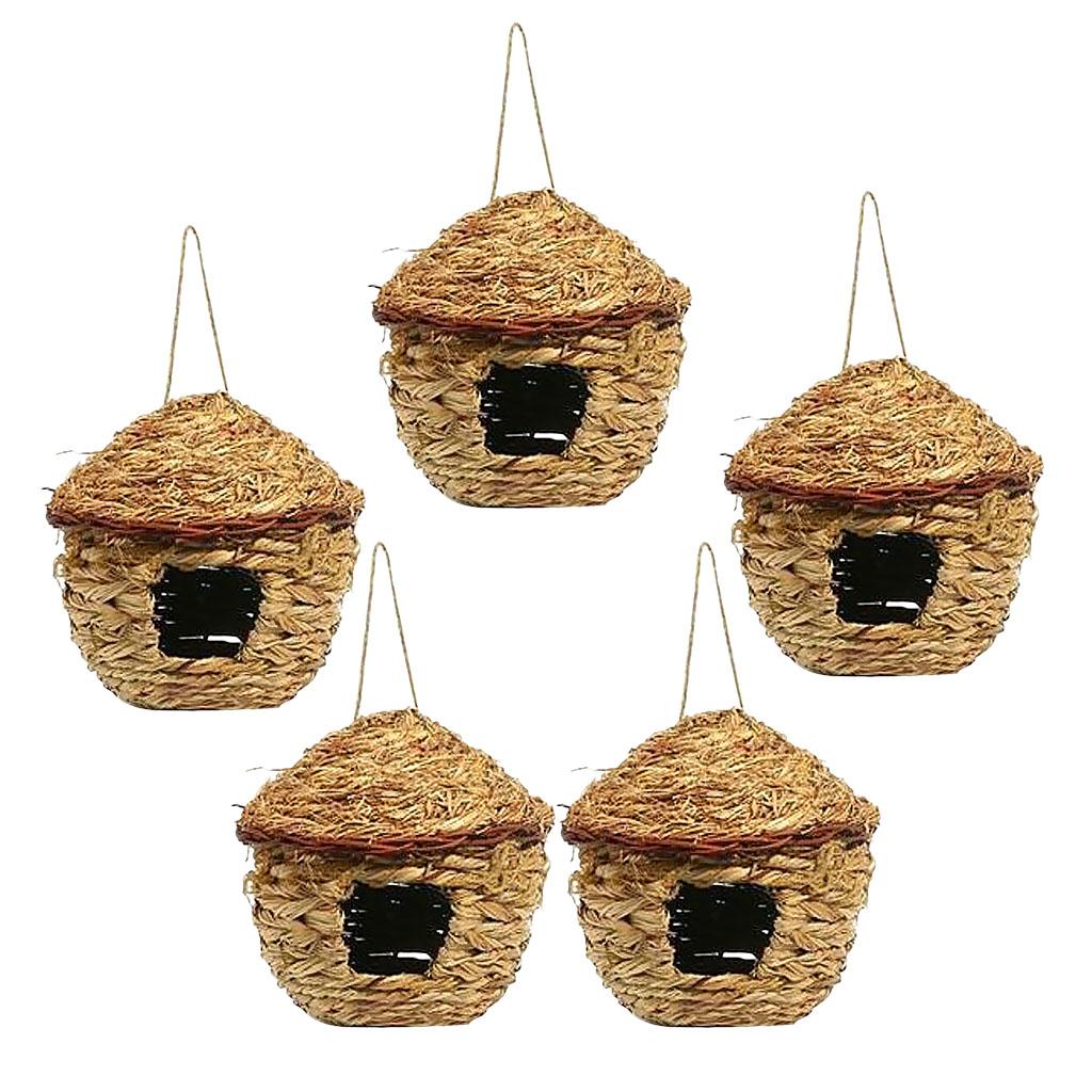 5 Cái Động Vật Hoang Dã Chim Trưởng Phòng Tổ Tay Sáng Tạo Nhà Chim Bãi Cỏ Trang Trí