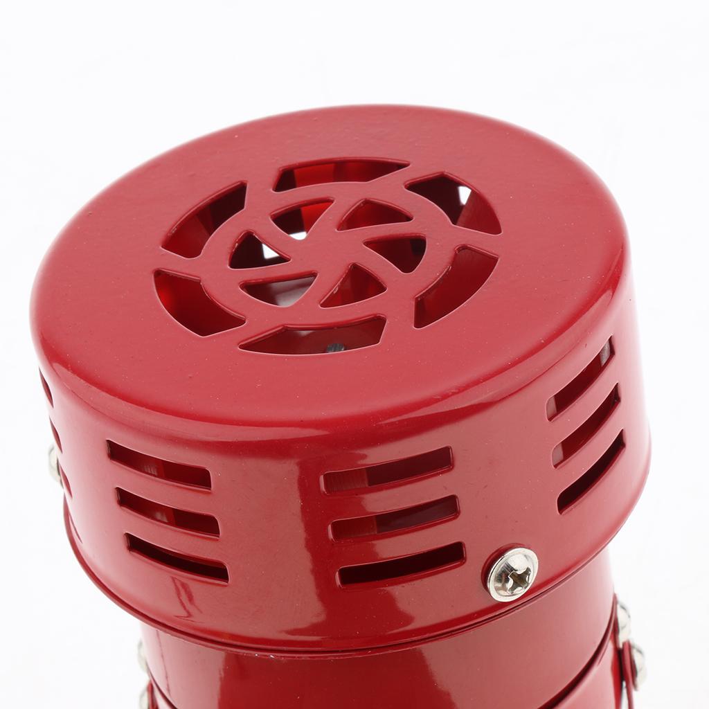 Strong Penetration Industrial Siren Motor Alarm Buzzer Alarm, Red, 12V / 24V / 110V / 220V
