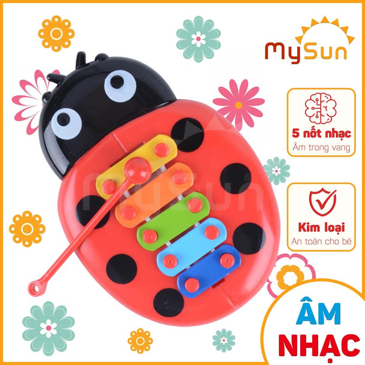 Đàn gõ Xylophone âm chuẩn đồ chơi âm nhạc cụ cho bé giá rẻ MySun