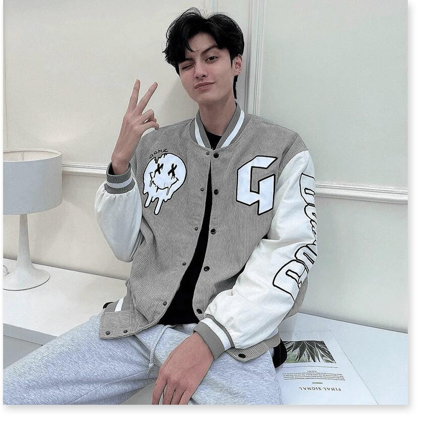 Áo khoác nhung bomber NAM CỰC CHẤT PHONG CÁCH 2021 MẪU MỚI NHẤT HIỆN NAY