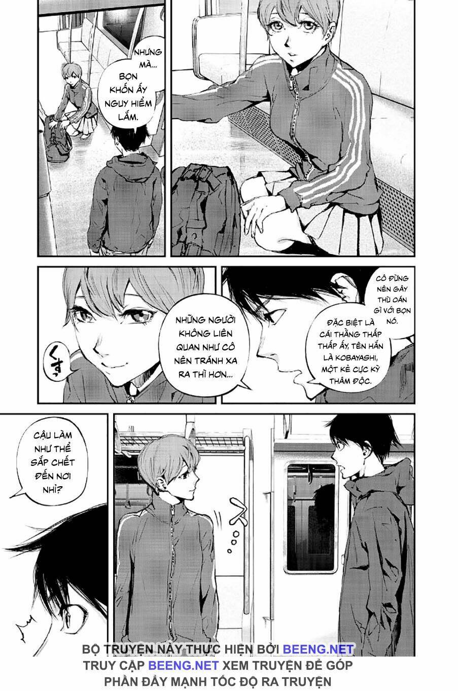 chuyến tàu điện tử thần! chapter 1 13