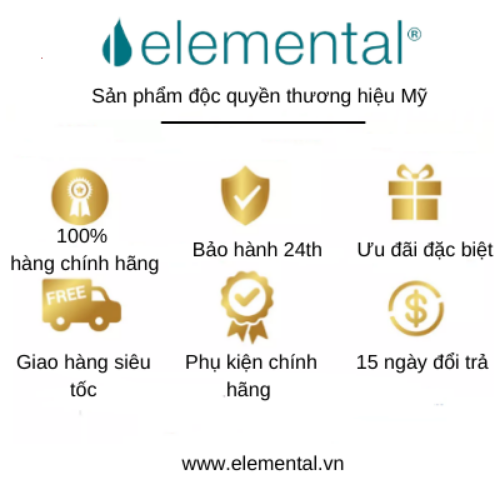 BÌNH GIỮ NHIỆT ELEMENTAL MÀU VÀN CAM (750ML), BÌNH NHẬP KHẨU MỸ, ĐẠT CHUẨN FDA HOA KỲ, THÉP 304 KHÔNG GỈ, GIỮ NÓNG LẠNH