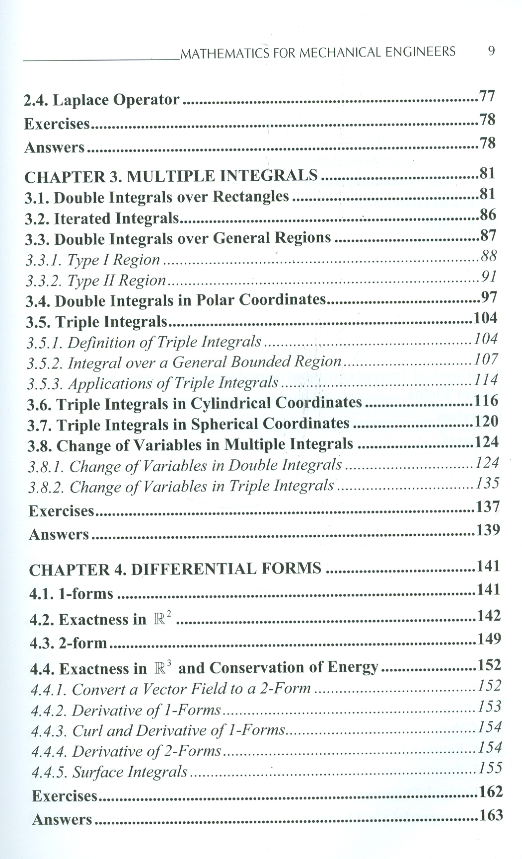 MATHEMATICS FOR MECHANICAL ENGINEERS (Bìa cứng)