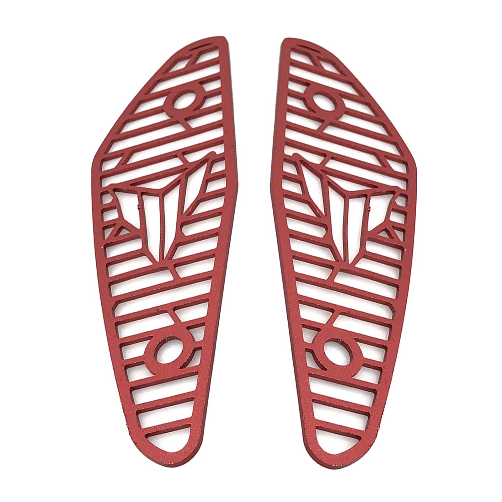 2 Pieces Motorcycle Air Intake Grill Cover Guard, Protection Protector for Yamaha MT-15 18-20 Motorbike, Replace Parts Accessories Black