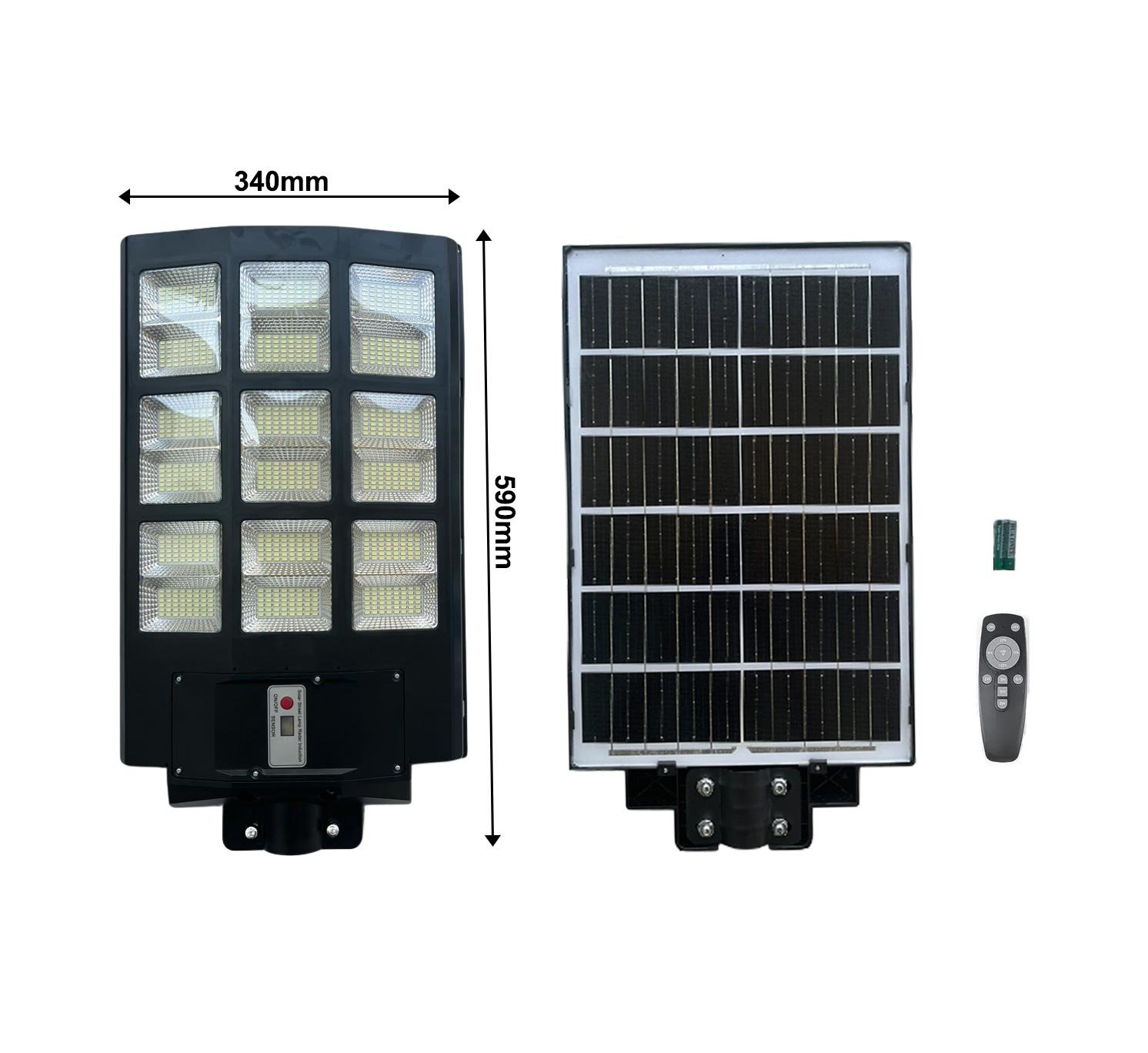 Đèn đường liền thể năng lượng mặt trời 450W
