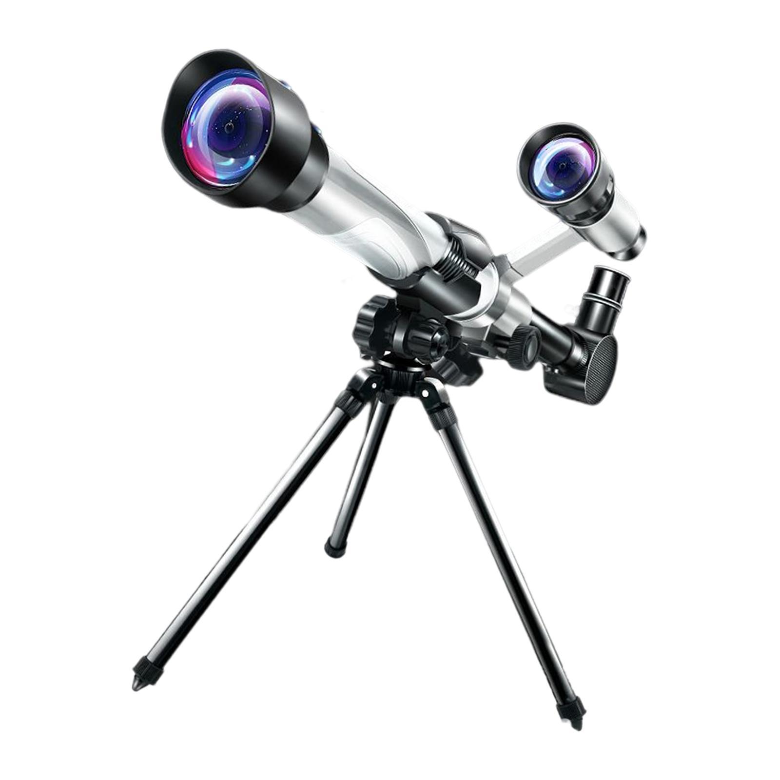 60mm  Telescope with  Scope Tripod for Kids Astronomy Refractor Telescope
