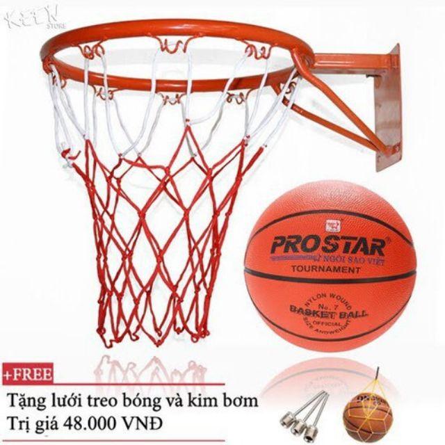 Vành bóng rổ,khung bóng rổ (30,35,40cm) tặng lưới. Bóng rổ (size 3,5,6,7) tặng kim bơm- màu ngẫu nhiên