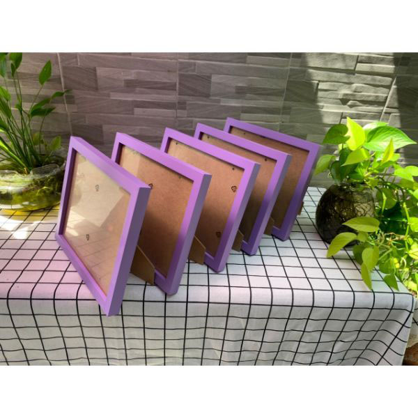 Combo 5 khung ảnh gỗ thông để bàn-khung ảnh nhập khẩu-khung ảnh trang trí phòng làm việc- khung ảnh gỗ thông