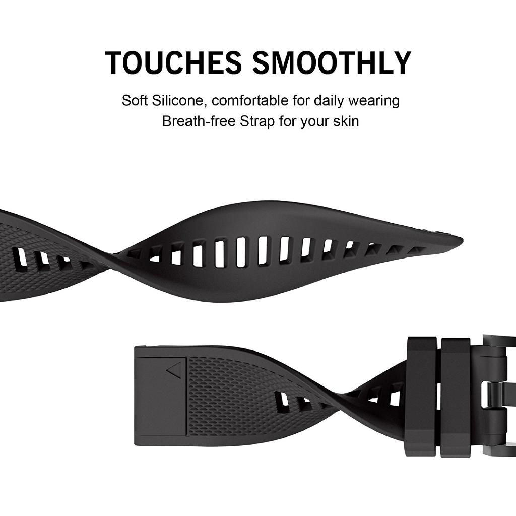 Dây đeo silicon cho đồng hồ Garmin Instinct