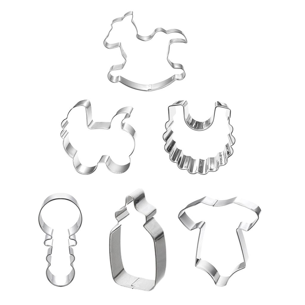 DIY Kids Cake Mould Fondant Chocolate Cookies Craft Baking Molds